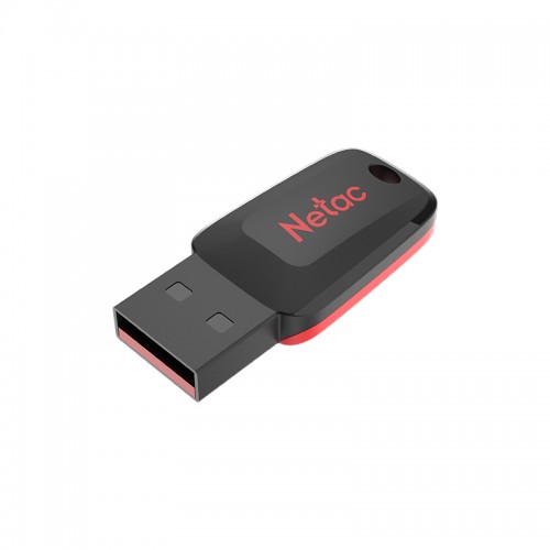 Флеш-накопитель 32Gb Netac U197, USB 2.0, пластик, чёрный, красный